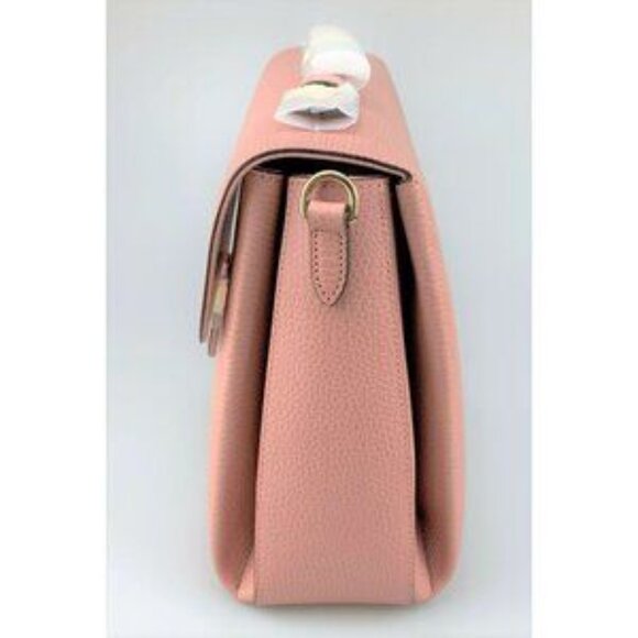 NIB Authentic Gucci Interlocking G Shoulder Bag In Pink - Picture 6 of 12